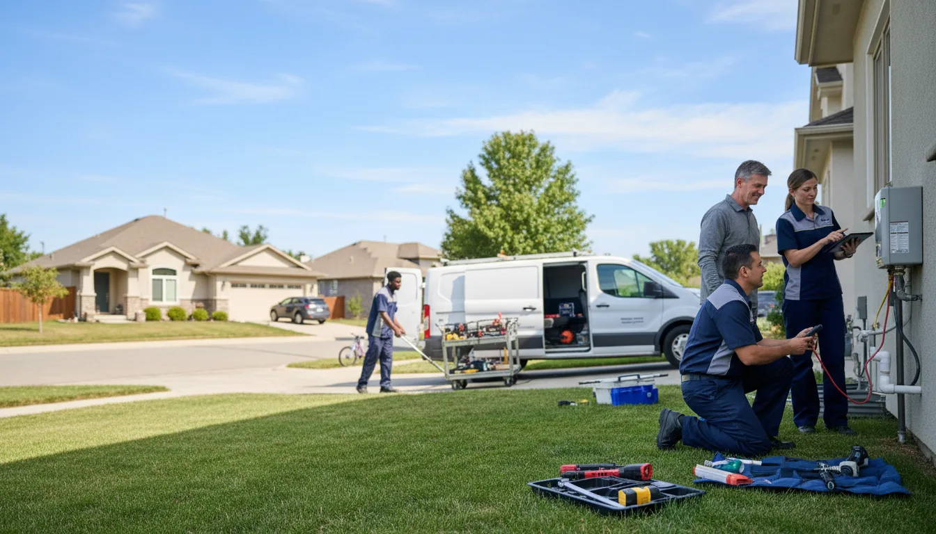 Tankless water heater service in Brookfield, IL